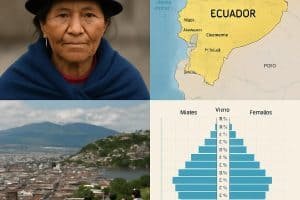 Demografía y distribución poblacional de Ecuador: radiografía humana, tendencias y oportunidades
