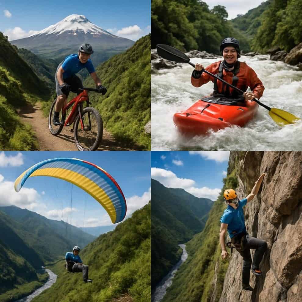 Deportes extremos en Ecuador: guía completa para vivir adrenalina entre volcanes, selva y mar