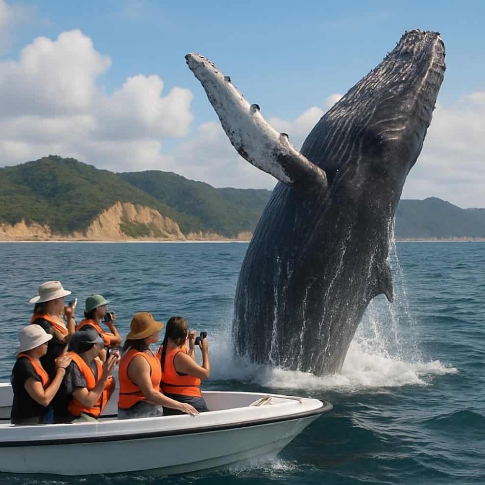 Observación de ballenas en la costa ecuatoriana: guía completa de avistamiento de ballenas para tu viaje soñado