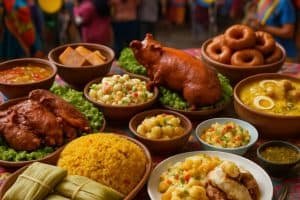 Gastronomía de fiestas y celebraciones en Ecuador: tradiciones, rituales y platos típicos que conquistan