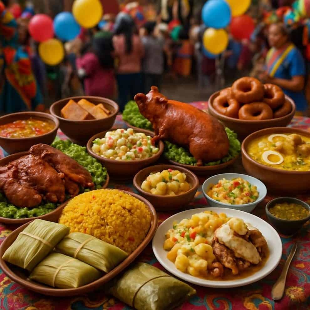 Gastronomía de fiestas y celebraciones en Ecuador: tradiciones, rituales y platos típicos que conquistan
