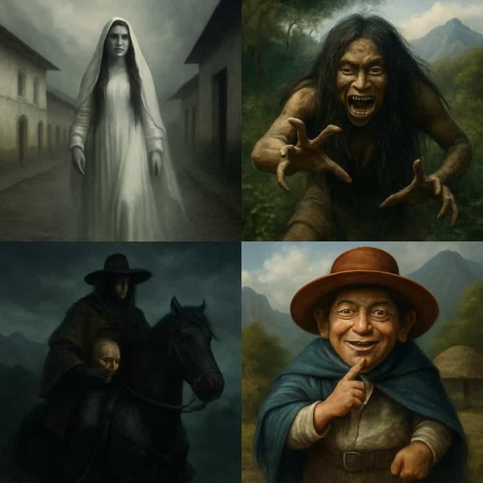 Leyendas y mitos ecuatorianos: un viaje vivo por la cultura popular entre Andes, selva y mar