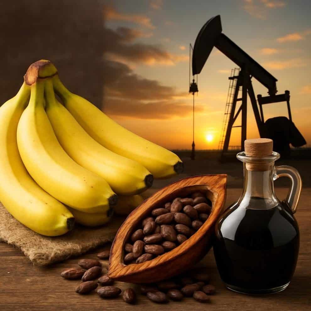 Exportaciones de Ecuador: banano, cacao y petróleo — guía actualizada de volumen y mercados