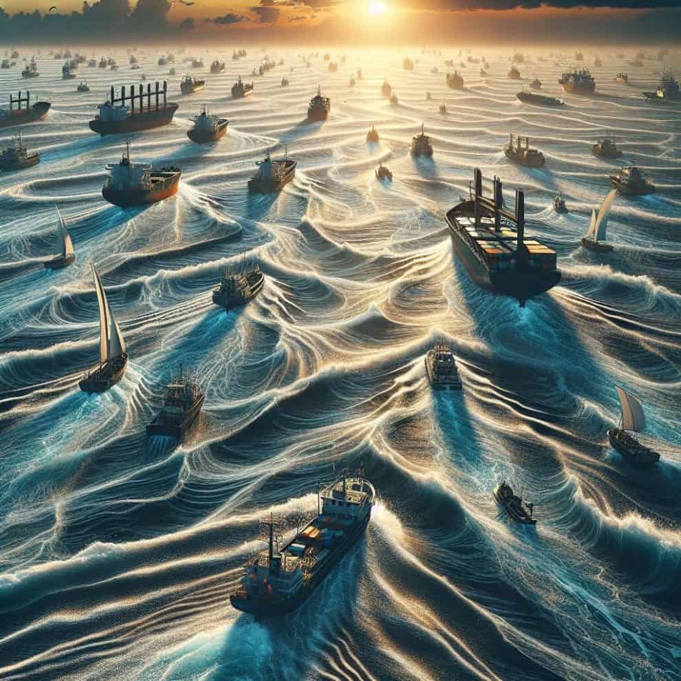 Transporte marítimo y corrientes marinas: cómo aprovechar las autopistas del océano para rutas eficientes y puertos resilientes