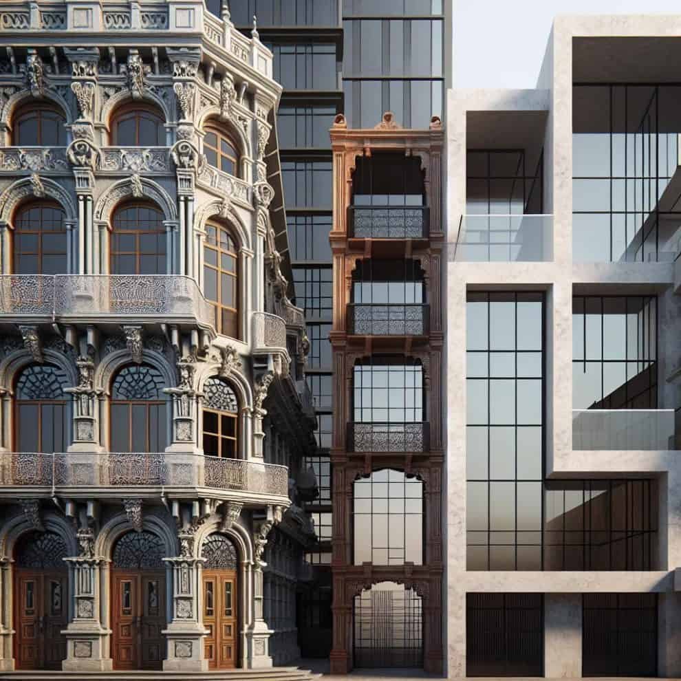 Arquitectura colonial y moderna: un viaje visual, estilos y ejemplos que dan forma a nuestras ciudades